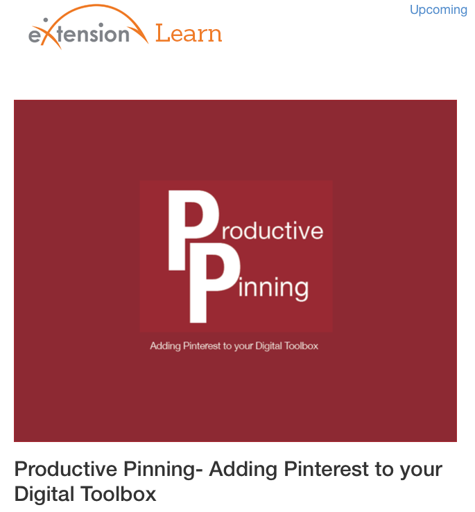Productive Pinning- Adding Pinterest to your Digital Toolbox