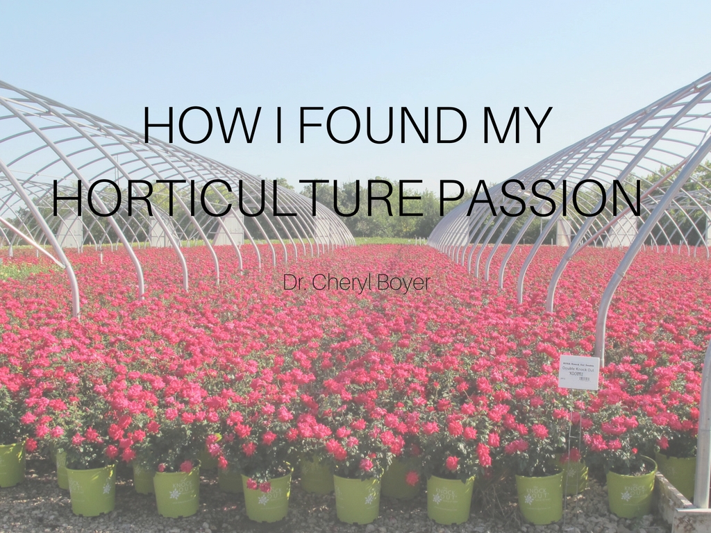 How I Found My Horticulture Passion