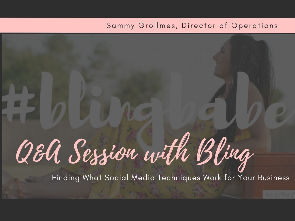 Q&A Session with Bling Boutique- Finding What Social Media Techniques Work for Your Business